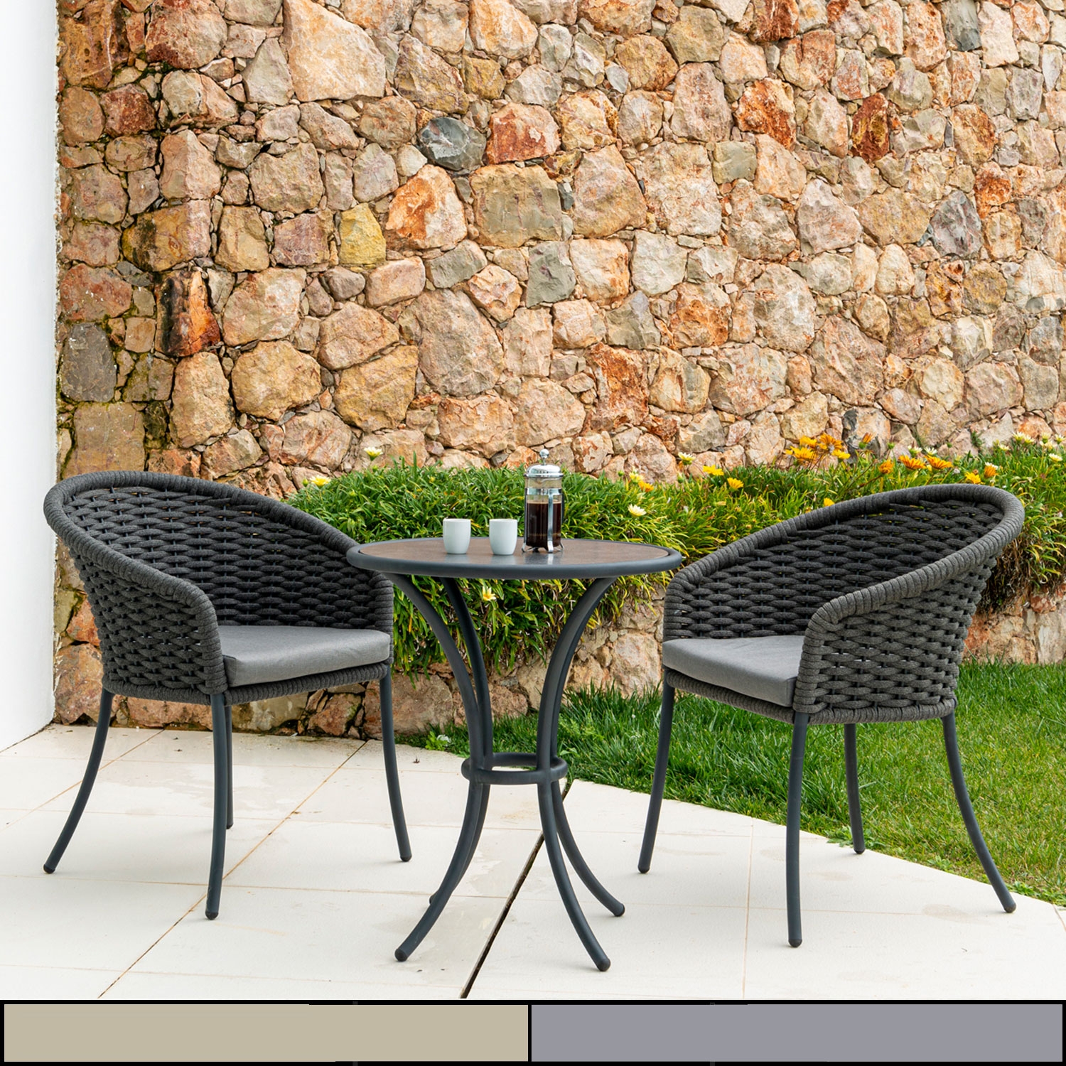 trough bistro set